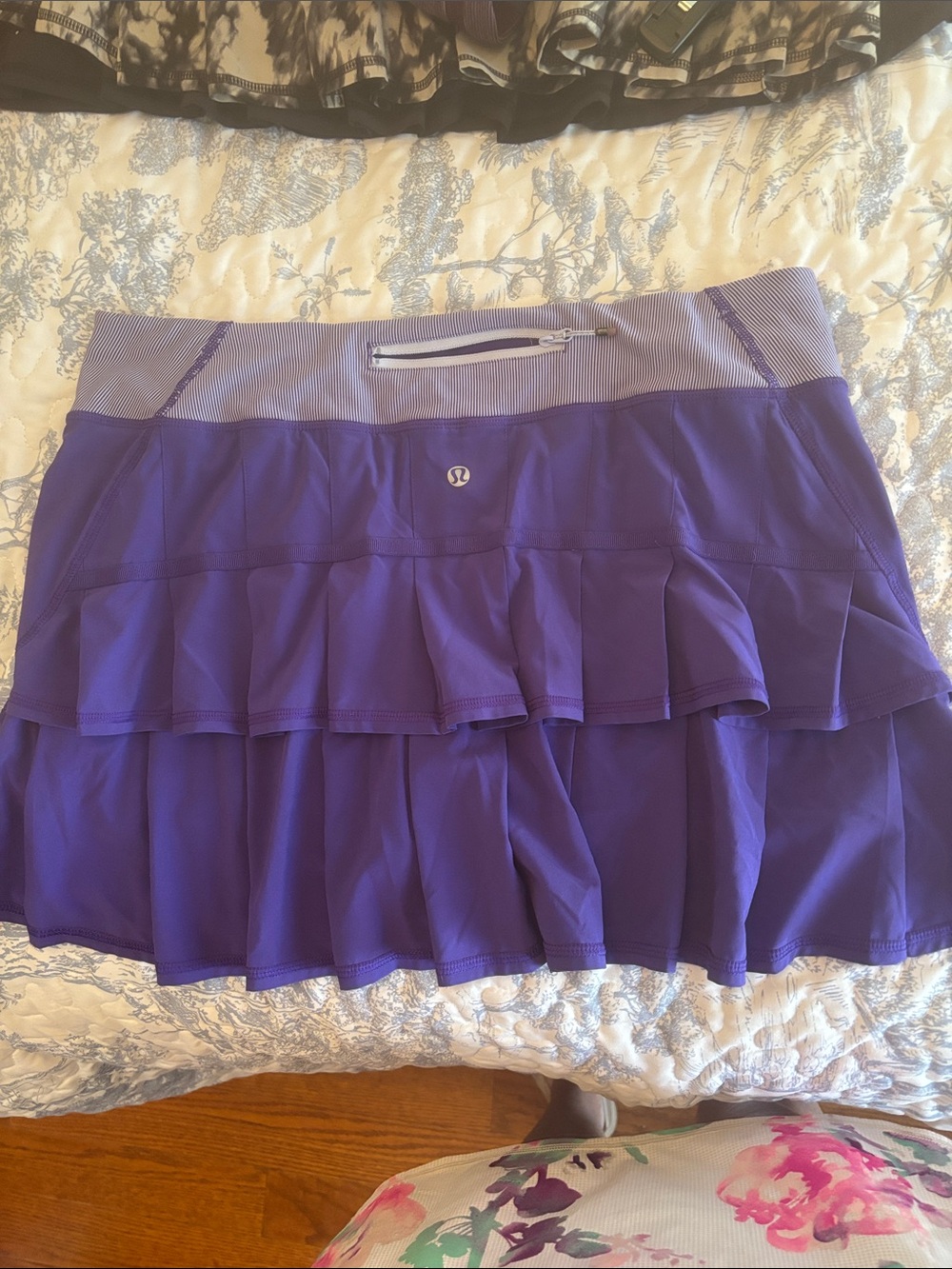 lululemon athletica 10 Tall Women's Bruised Berry Pace Setter Skirt tennis golf - Picture 14 of 14